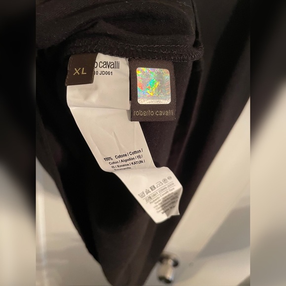 Mens Roberto Cavalli T-shirt XL - Picture 3 of 3